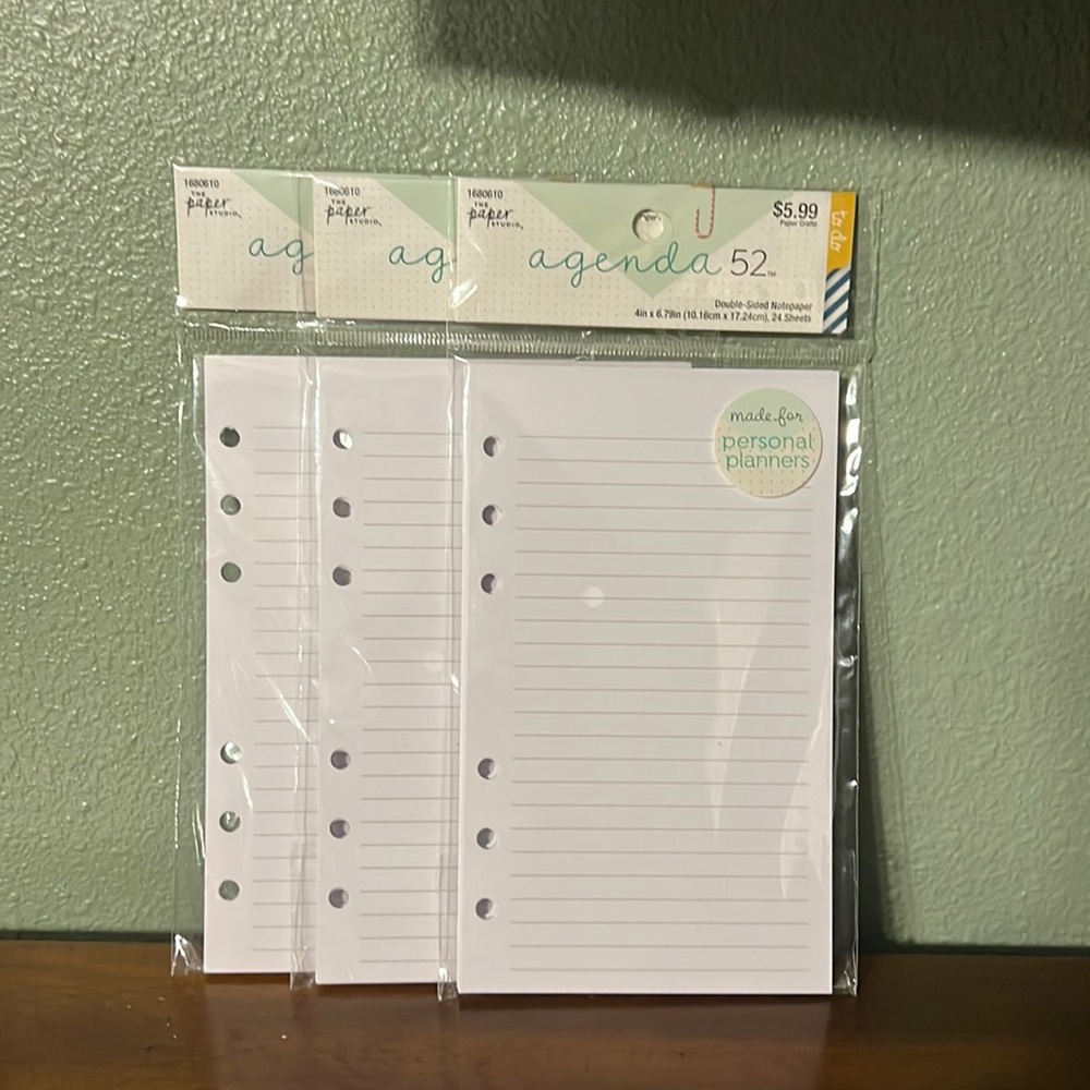 Agenda 52 notepaper